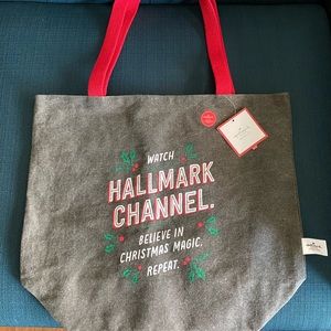 Hallmark Channel Christmas tote NWT